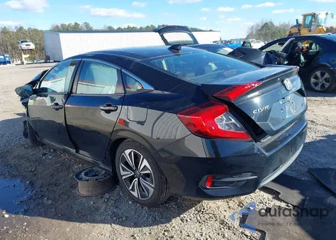 2017 Honda Civic Ex-T from USA, damaged, VIN 2HGFC1F46HH639123